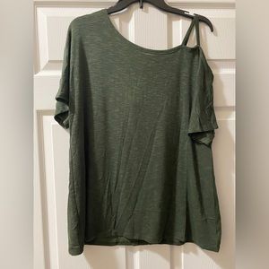 Kaileigh One Shoulder Top - 1X